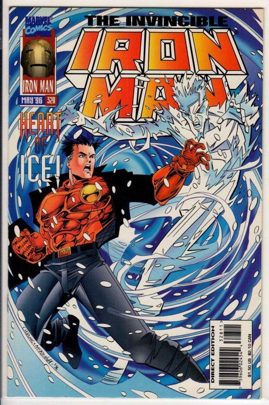 Iron Man #328 Direct Edition (1996) 9.6 NM+