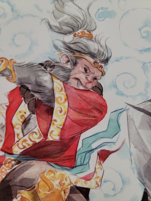 2022 Monkey Prince variant cover Dustin Nguyen premiere issue 1 NM+ 1:50