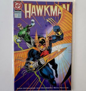 1993 DC Comics Hawkman #2 Comic Book Vintage  