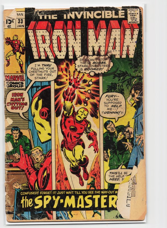 Iron Man #33 (1971) Iron Man