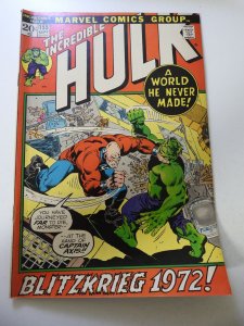 The incredible Hulk #155 (1972) VG Condition