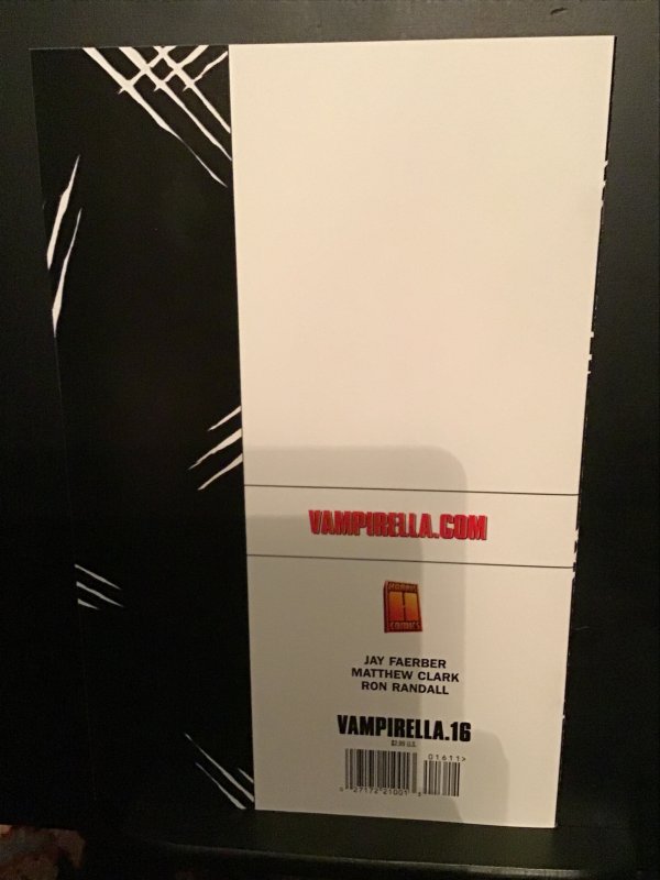 Vampirella #16 (2003) Harris issue. Super high-grade gem! Black cover NM Wow!