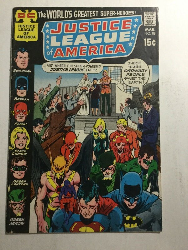 Justice League Of America 88 Fn Fine 6.0 DC Comics