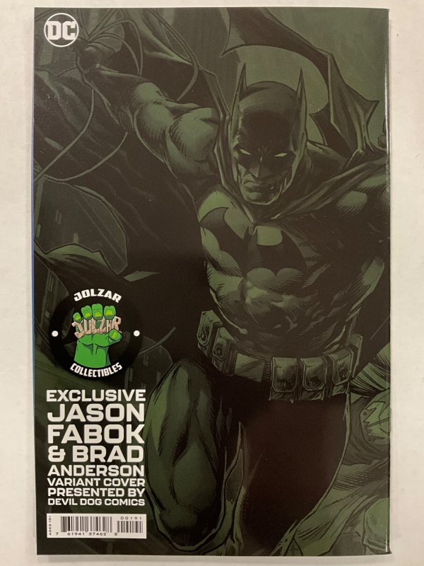 Batman: Fear State: Alpha Fabok Cover A