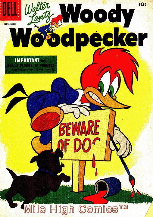 WOODY WOODPECKER (1947 Series)  (DELL) #33 Fair Comics Book