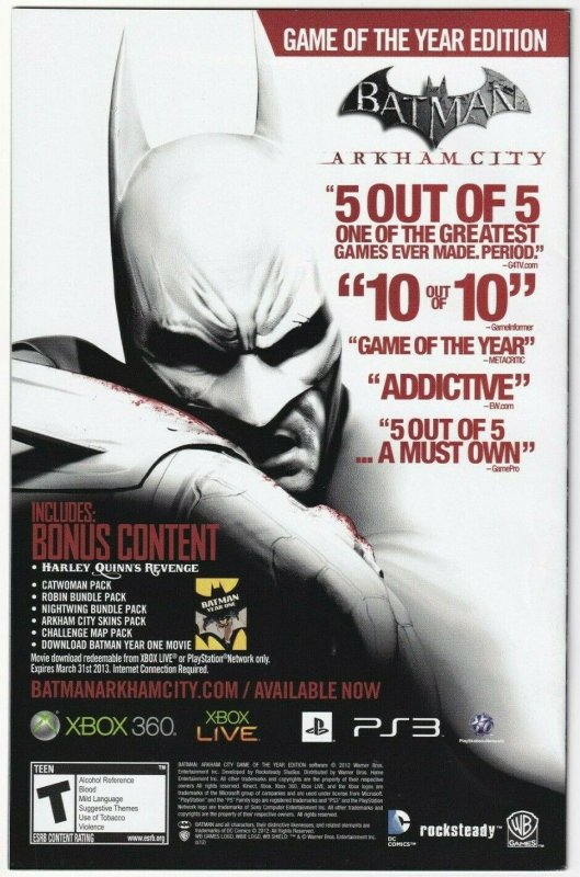 Batwoman #10 August 2012 DC