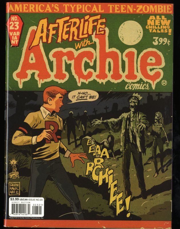 Life with Archie #23 FN/VF 7.0 Francavilla Variant Afterlife