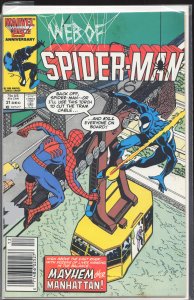 Web of Spider-Man #21 (1986) Spider-Man