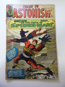 Tales to Astonish #57 FR/GD Cond cover detached at 1 staple, 2 spine split