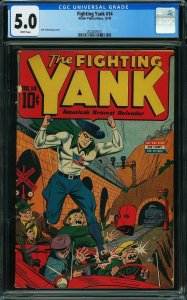 Fighting Yank #14 (Dec 1945, Nedor Publications) CGC 5.0