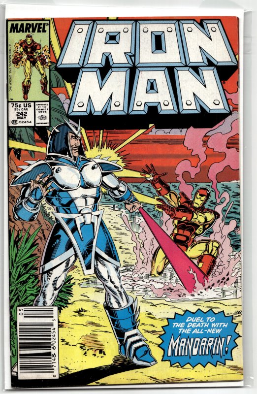 Iron Man #242 (1989) Iron Man
