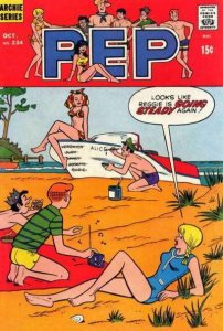 Pep #234 GD ; Archie | low grade comic October 1969 Bikini Cover