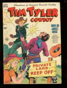 TIM TYLER COWBOY #18-1950-STANDARD COMICS-KING FEATURES FN