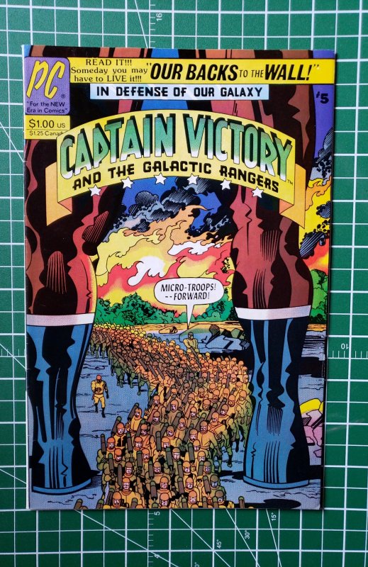 Captain Victory and the Galactic Rangers #5 (1982)