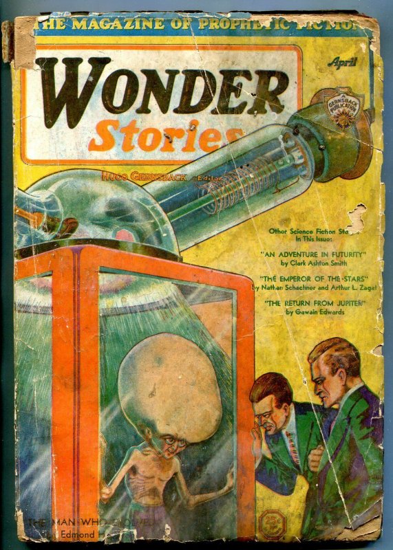 Wonder Stories Pulp April 1931- Clark Ashton Smith- reading copy
