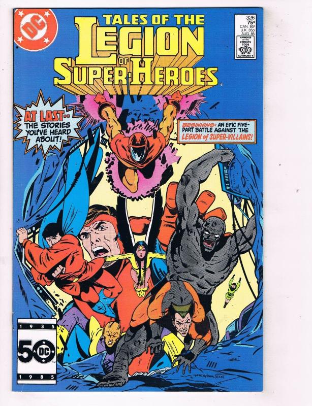Tales Of The Legion Of Superheroes #326 VF/NM DC Comics Comic Book DE47 AD33