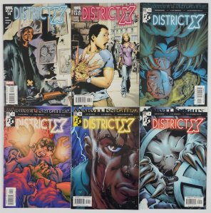 District X #1-14 VF complete series - bishop - afrocentric x-men spin-off set 