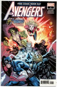 AVENGERS #1, NM, FCBD, Savage, 2019, more Promo / items in store