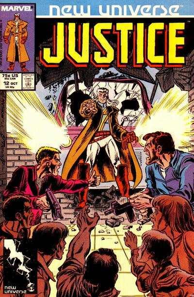 Justice (1986 series) #12, NM- (Stock photo)