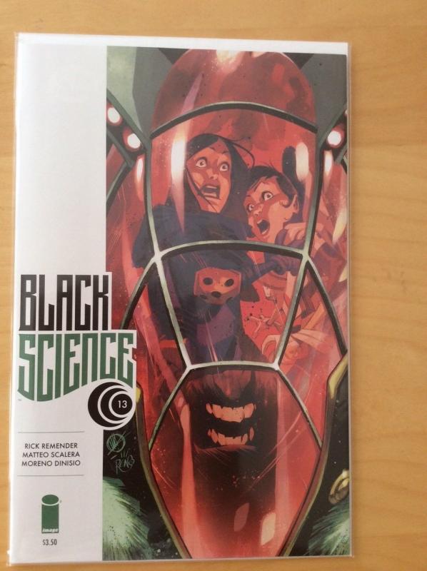 BLACK SCIENCE 1 - 5, 9 - 19, AVG GRADE NM, 1ST PRINTS, REMENDER, FEAR AGENT