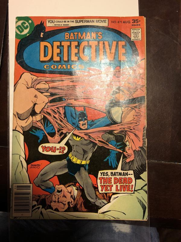 detective comics 471 first silver age appearance