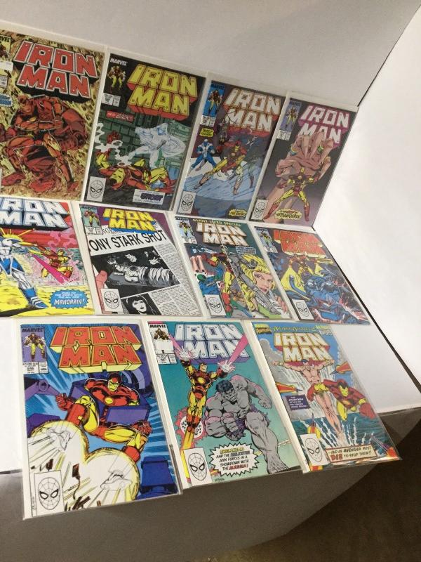 Iron Man 238 239 240 241 242 243 244 245 246 247 Annual 10 Nm Near Mint A23