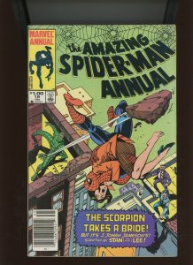 (1984) Amazing Spider-Man Annual #18: THE SCORPION TAKES A BRIDE! (8.5/9.0)