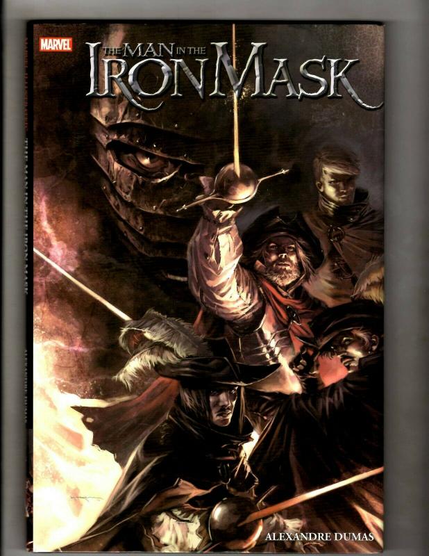 The Man In The Iron Mask Marvel Comics HARDCOVER Graphic Novel Book Dumas J370 9780785125921