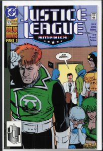 Justice League America #53 (1991) Justice League