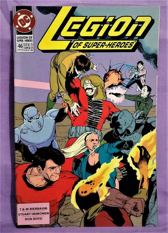 Tom McCraw LEGION OF SUPER-HEROES #42 - 46 Stuart Immonen (DC, 1993)!