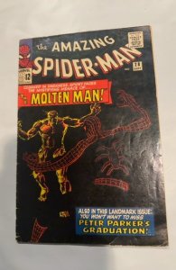 The Amazing Spider-Man #28 (1965)first molten man/ see description