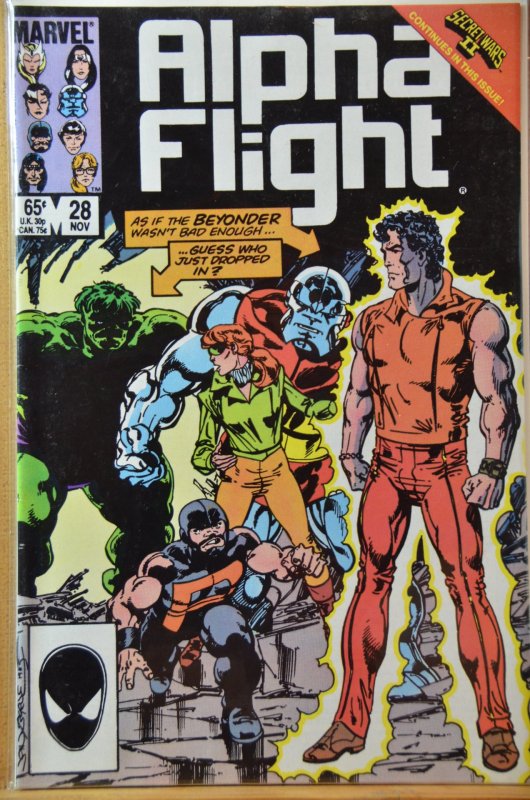 Alpha Flight #28 (1985) VF+