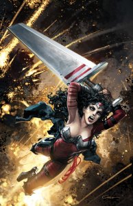 Absolute Wonder Woman #20 Clayton Crain Variant Cover Near Mint