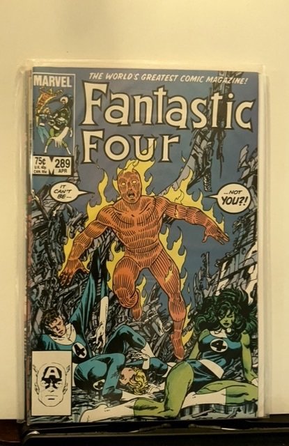 Run of Fantastic Four #286-290 (1986)