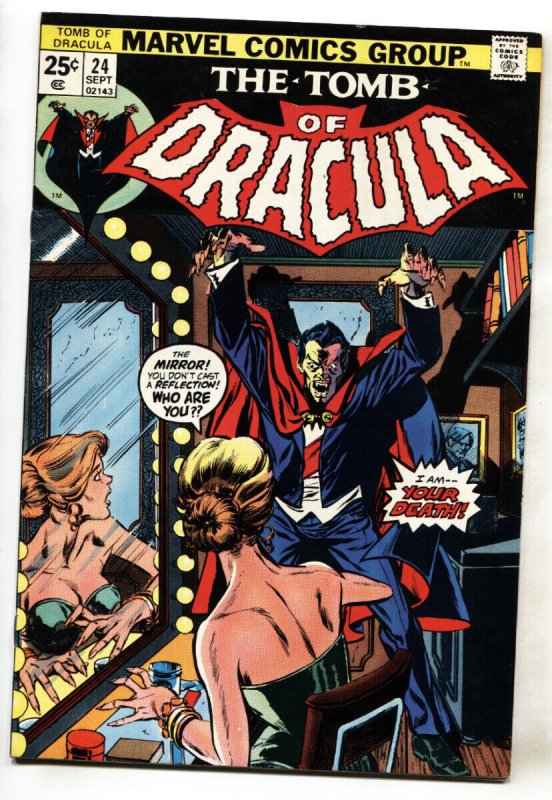 Tomb of Dracula #24 1974 horror Marvel comic book VF/NM