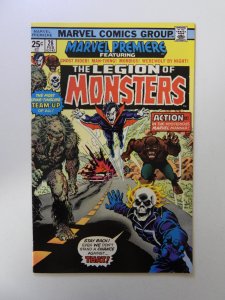 Marvel Premiere #28 (1976) 1st appearance of Legion of Monsters VF condition