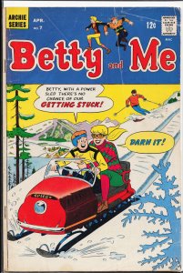 Betty and Me #7 (1967) Betty and Me