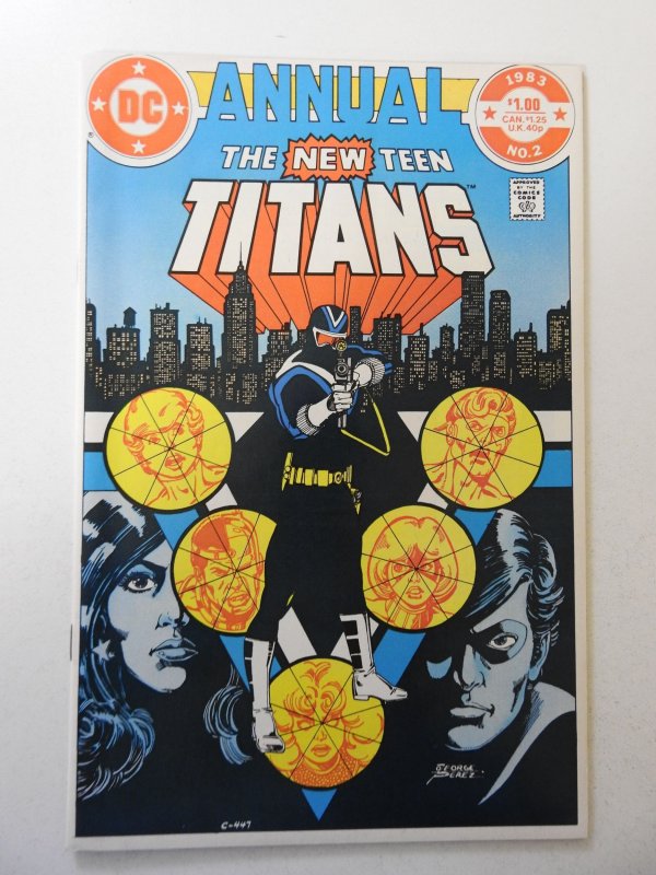 The New Teen Titans Annual #2 (1983) VF Condition! 1st Appearance of Vigilante!