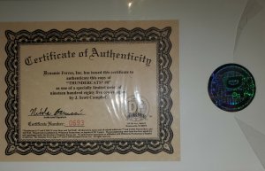 Thundercats #0 DF Signed J. Scott Campbell #693/1985 DC Comics Oct 2002 (NM)