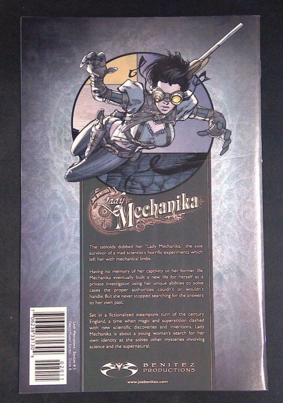Lady Mechanika Sangre #3, Benitez Productions, 2019