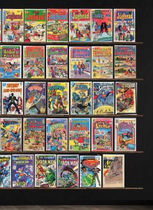 Huge Lot 70+ Comics with Superman, Adventures Of Superman, Jughead & More!