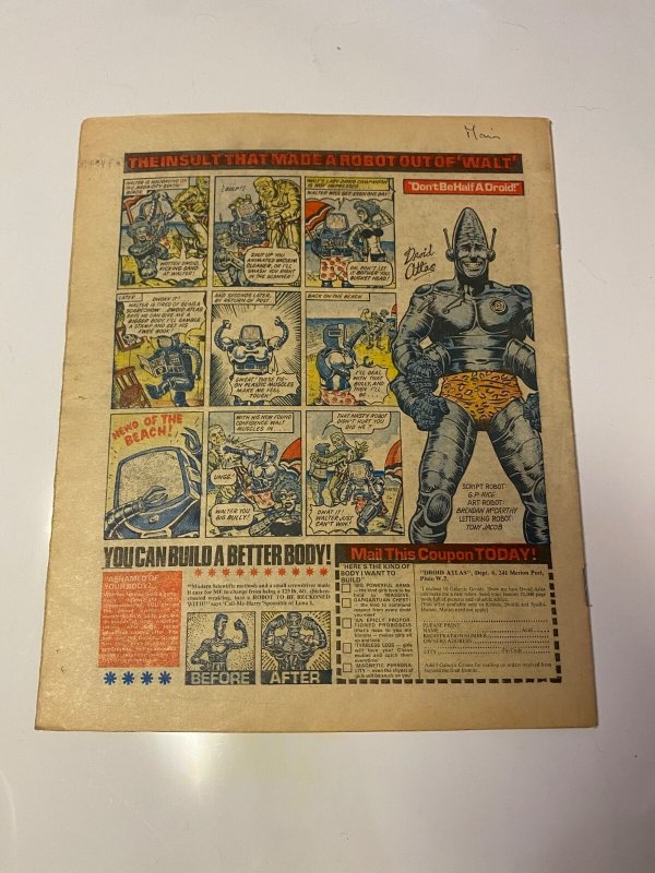 2000 AD Prog 82 IPC MAGAZINES LTD. UK Comic Newspaper 2 KM48