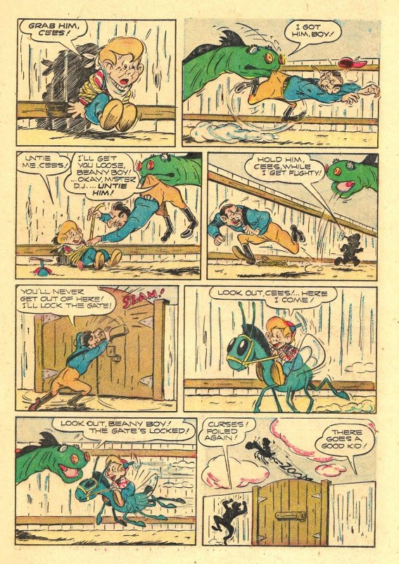 BEANY AND CECIL • Four Color #414 (Aug 1952) 36 Pgs of Great Jack Bradbury Art