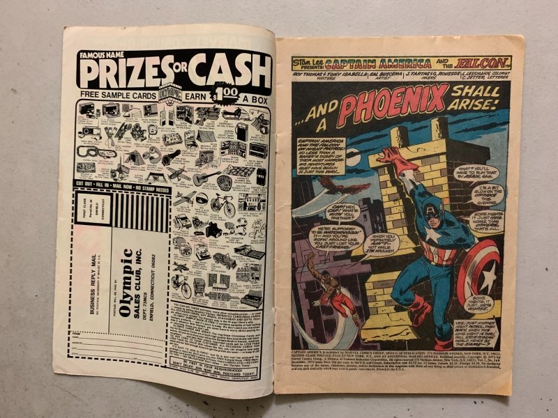 Captain America #168 1st appearance Helmut Zemo 4.0 (1973)