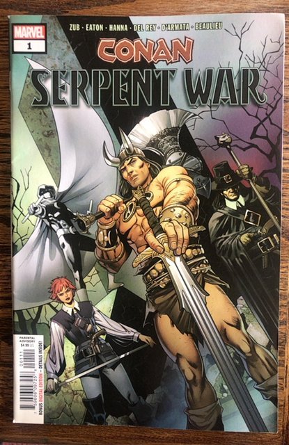 Conan: Serpent War #1 Carlos Pacheco Variant (2020)