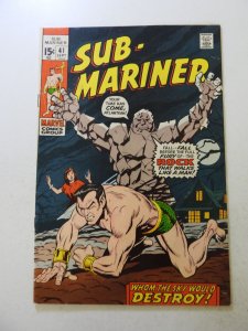 Sub-Mariner #41 (1971) FN/VF condition