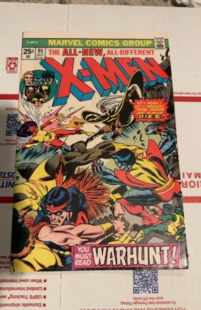 The X-Men #95 (1975)death of Thunderbird