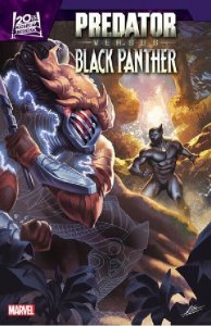 (2024) PREDATOR VS BLACK PANTHER #4 Mateus Manhanini 1:25 VARIANT COVER