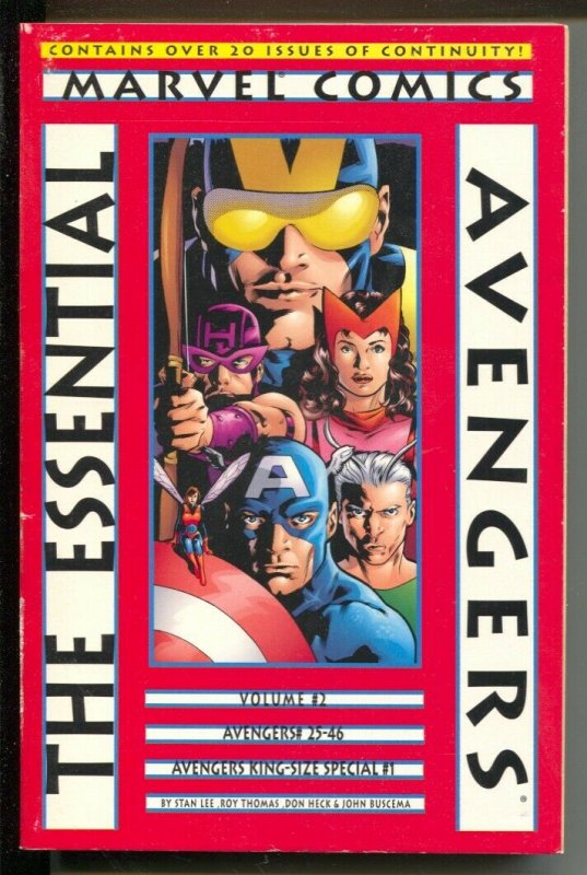 Essential Avengers-Vol.2-Stan Lee-2000-PB-VG/FN