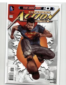 Action Comics #0 Direct Edition (2012) Superman [Key Issue]